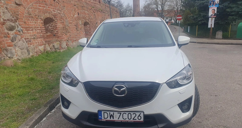 Mazda CX-5 cena 65300 przebieg: 142857, rok produkcji 2013 z Brzostek małe 562